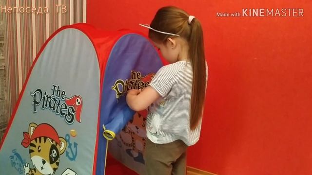 КАК СЛОЖИТЬ ДЕТСКУЮ ПАЛАТКУ - HOW TO FOLD A POP UP BEACH TENT смотреть онлайн