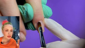 Правильный френч / Как рисовать френч / как рисовать френч новичку #Nails #Ногти #маникюр #френч