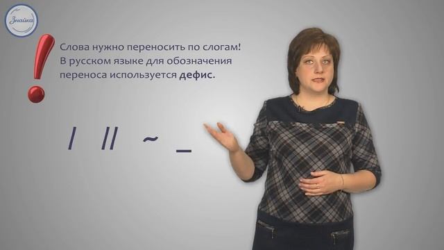 Слог. Перенос слов по слогам