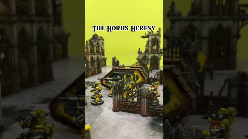 Не бездельничаем, а готовим репорт по #thehorusheresy #warhammer30k