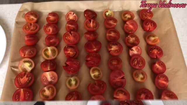 Вяленые томаты в духовке. Вяленые помидоры в домашних условиях. Таня Вадимова