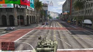 Танк T80y для GTA 5 | Автоустановка