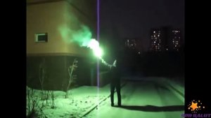 Факел огневой (зеленый) ФОЗ