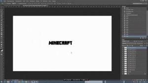 Рисуем лого Minecraft Без 3D функций