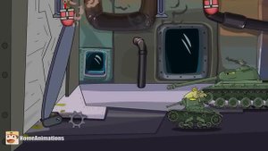 Враг у ворот - мультики про танки