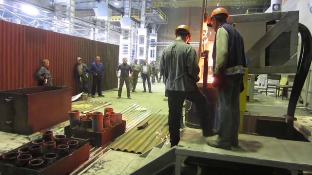 Индукционная плавка и разливка стали смотреть онлайн