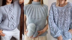 ВЯЗАНАЯ ОДЕЖДА СПИЦАМИ? СТИЛЬНЫЕ КАРДИГАНЫ ЖЕЛЕТЫ ПУЛОВЕРЫ?