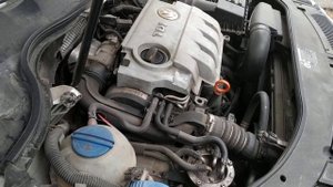 Свист ЕГР и выхлоп под капотом Пассат Б6 2.0 TDI BMP