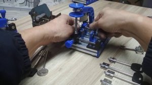 Урок 265. Кондуктор для контроля нарезки ключей сувальдных замков.