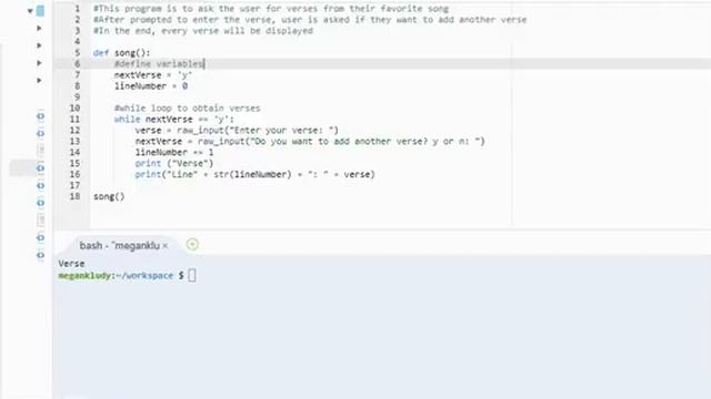 Python Iteration Program