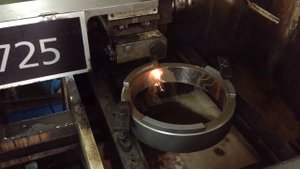 Работа электроэрозионного станка DK7725, http://prommet74.ru/