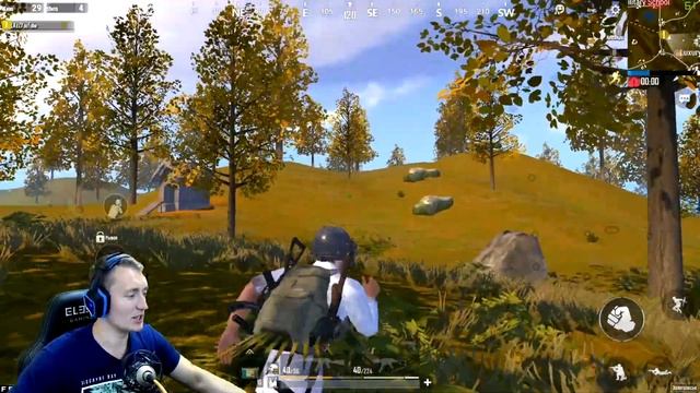 PUBG MOBILE LITE - СМОТРЮ КАРТУ ЗОЛОТОЛЕСЬЕ ПРОТИВ СКВАДОВ (БОТОВ) НА ЭМУЛЯТОРЕ. ПУБГ МОБАЙЛ ЛАЙТ