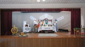Фольклорная театрализованная композиция "Капустные вечёрки!" МОУ "Первомайская СОШ №1"