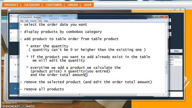 Java Inventory Management System Source Code - Understanding The Order Part