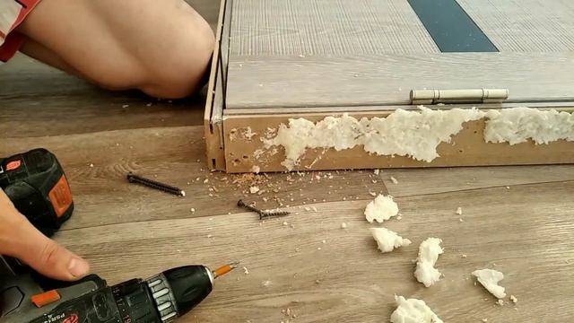 Что делать, если при сборке дверная коробка расслаивается