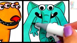 Интересная раскраска для детей и подростков #5