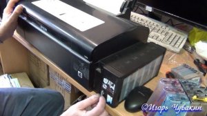 Epson печатает чистый лист