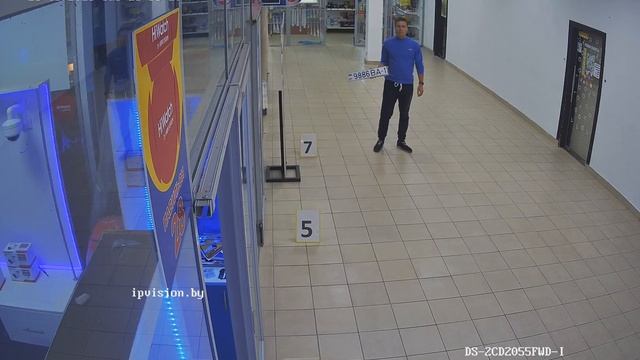 Hikvision DS-2CD2055FWD-I 4 мм. Пример записи с ip камеры смотреть онлайн