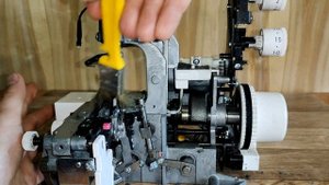 Janome 205D. Разборка и профилактика.