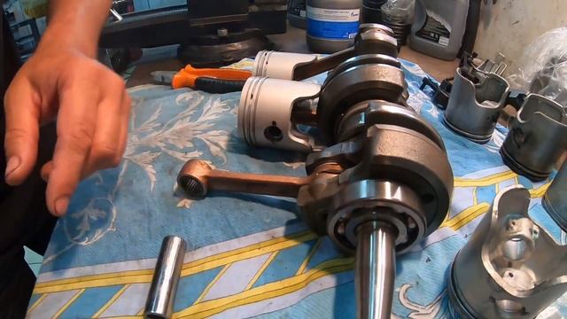 Ямаха 50. Капитальный ремонт. смотреть онлайн