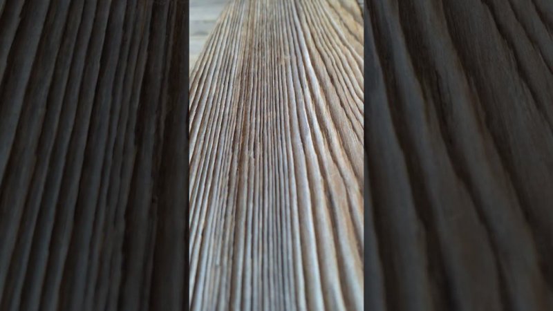 Браширование временем. Настил пола храма в Киото. Япония. #diy