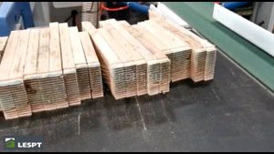 Автоматическая линия сращивания древесины с PUR-плавителем с системой подачи клея