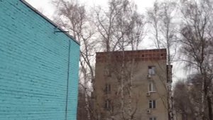 Демонтаж кондиционера Хитачи с автовышки