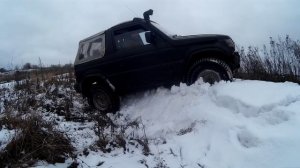 Тест самоблока ДАК на Pajero 2