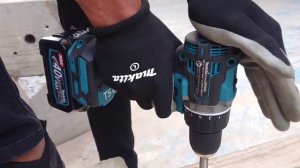 DF002G Makita 40V Driver Drill Test Drill Wood Steel