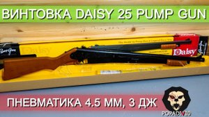 Пневматическая винтовка Daisy 25 Pump Gun (4.5 мм, 3 Дж) видео обзор 4k