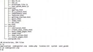 Installing Codeigniter