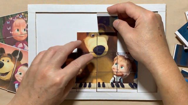 The Grand Piano Lesson | Masha and the Bear | Puzzle for kids and for fun | Puzzle Lovers смотреть онлайн