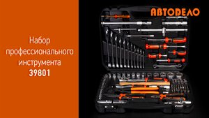 Профессиональный набор инструментов из 101 предмета АвтоDело 39801
