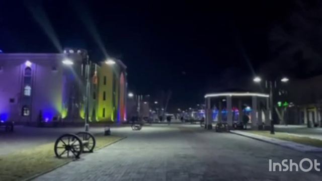 Тараз(Джамбул)  Прогулка по Историко-культурному центру Древний Тараз на месте Зеленого. 28 2023 г.