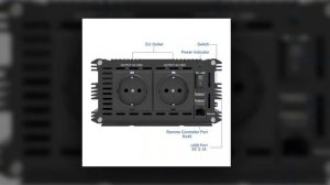 EDECOA 5000W 230V Pure Sine Wave Solar Power Inverter Review