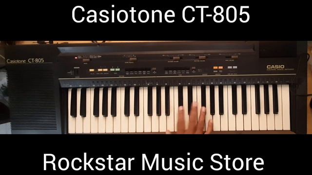Casiotone CT-805|casiotone ct 805 review|Casiotone review смотреть онлайн