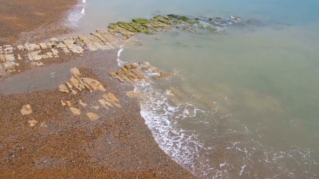 Путешествие по Англии в исторический город Хейстингс. Прогулка по Английскому побережью. смотреть онлайн