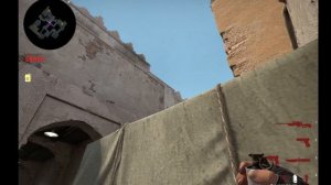 Раскидки на карте Dust 2 в игре CS:GO