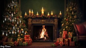 Cozy Winter Night: Snowstorm and Fireplace Sounds for Relaxation