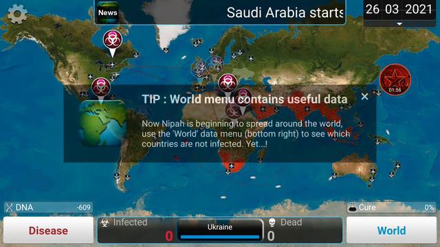 Plague Inc | Mega Brutal Nipah Virus