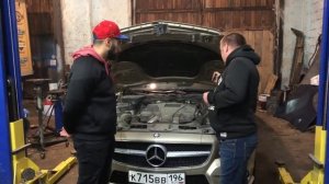 GODauto диагностика турбин Mercedes CLS500 и GLK220