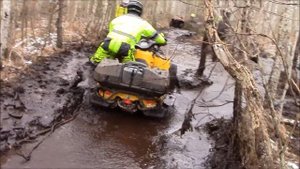 BRP outlander max 800 когда полная жопа!!!