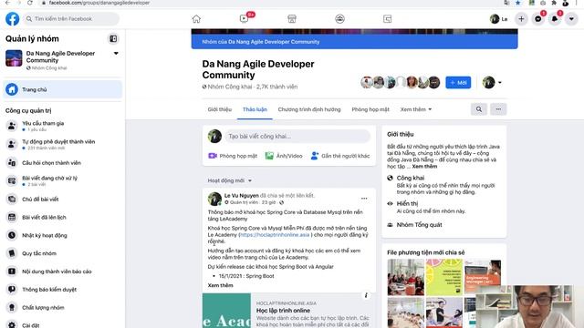 Bài 1: Khoá học Spring Boot смотреть онлайн