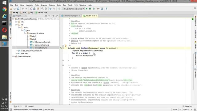 ESpark Adarsh Java8 Consumer Example смотреть онлайн