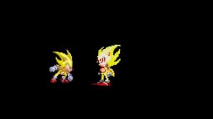 super sonic vs fleetway sonic part 1+ Hyper sonic