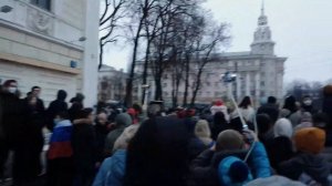 Воронеж - Задержания у Театра Оперы и Балета