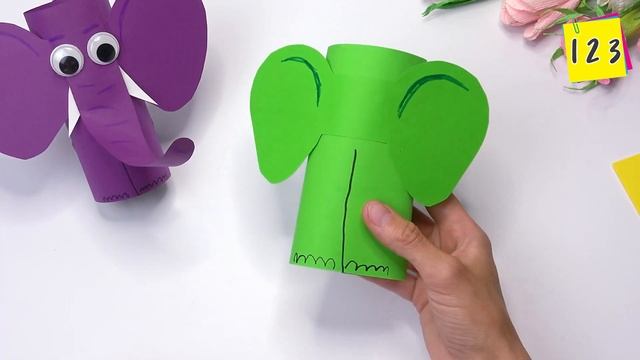 3d paper Elephant | Easy paper crafts смотреть онлайн