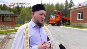 Обновление соборной мечети города Урая