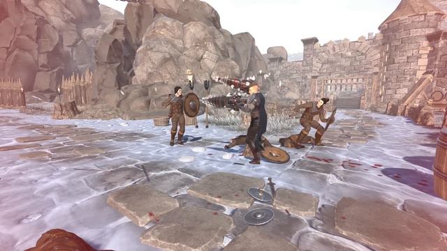 DEFENDING THE FORT WITH A GIANT DRILL - Blades and Sorcery VR Mods (Update 7) смотреть онлайн