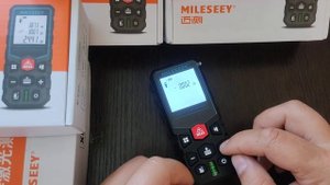 Калибровка лазерный дальномер MILESEEY X5